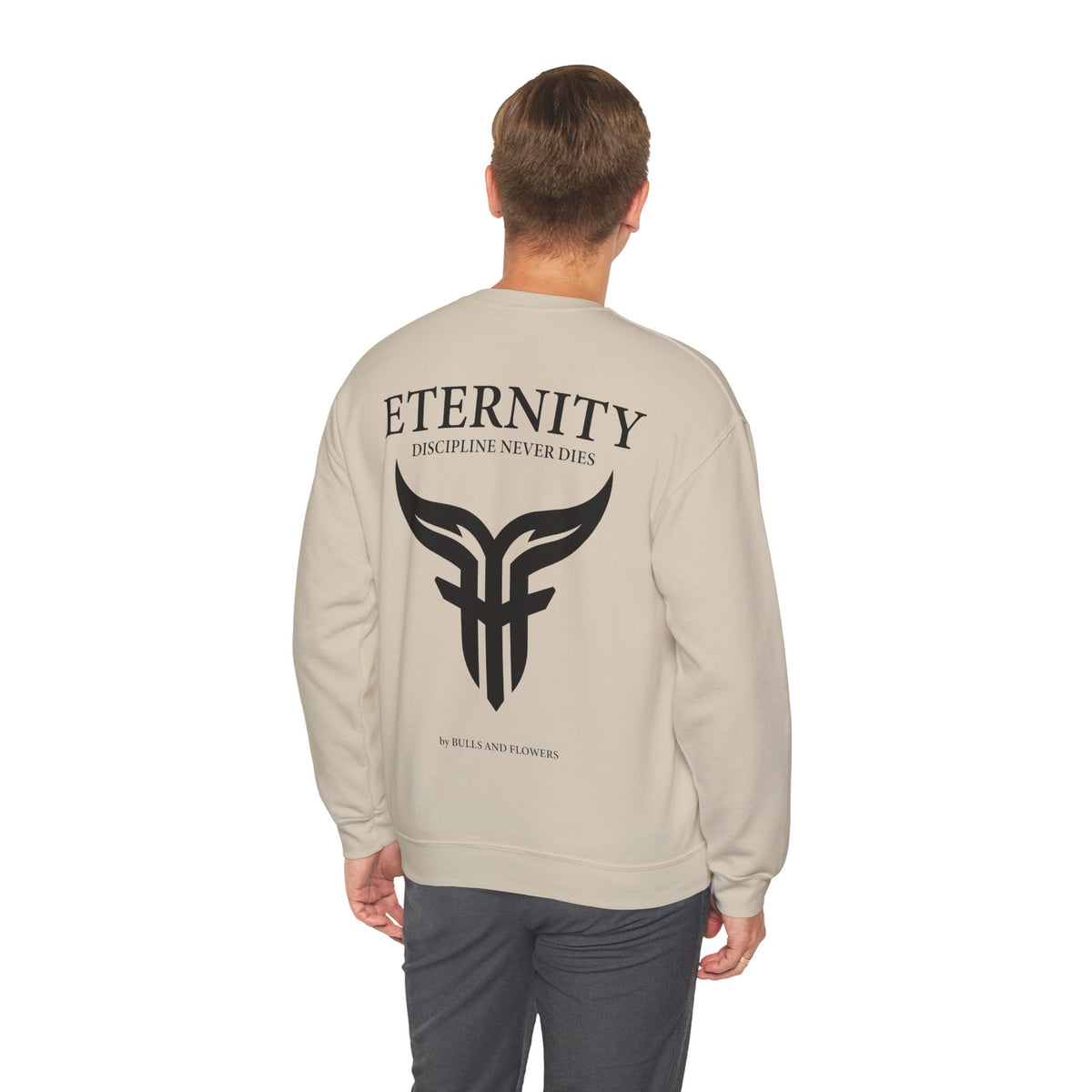 Bulls and Flowers Eternity Unisex Sweatshirt