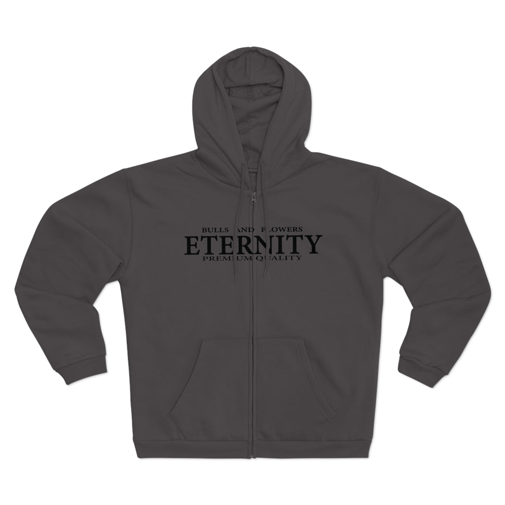 Bulls and Flowers - Eternity Discipline Never Dies Logo Zip Hoodie / Draft 2026