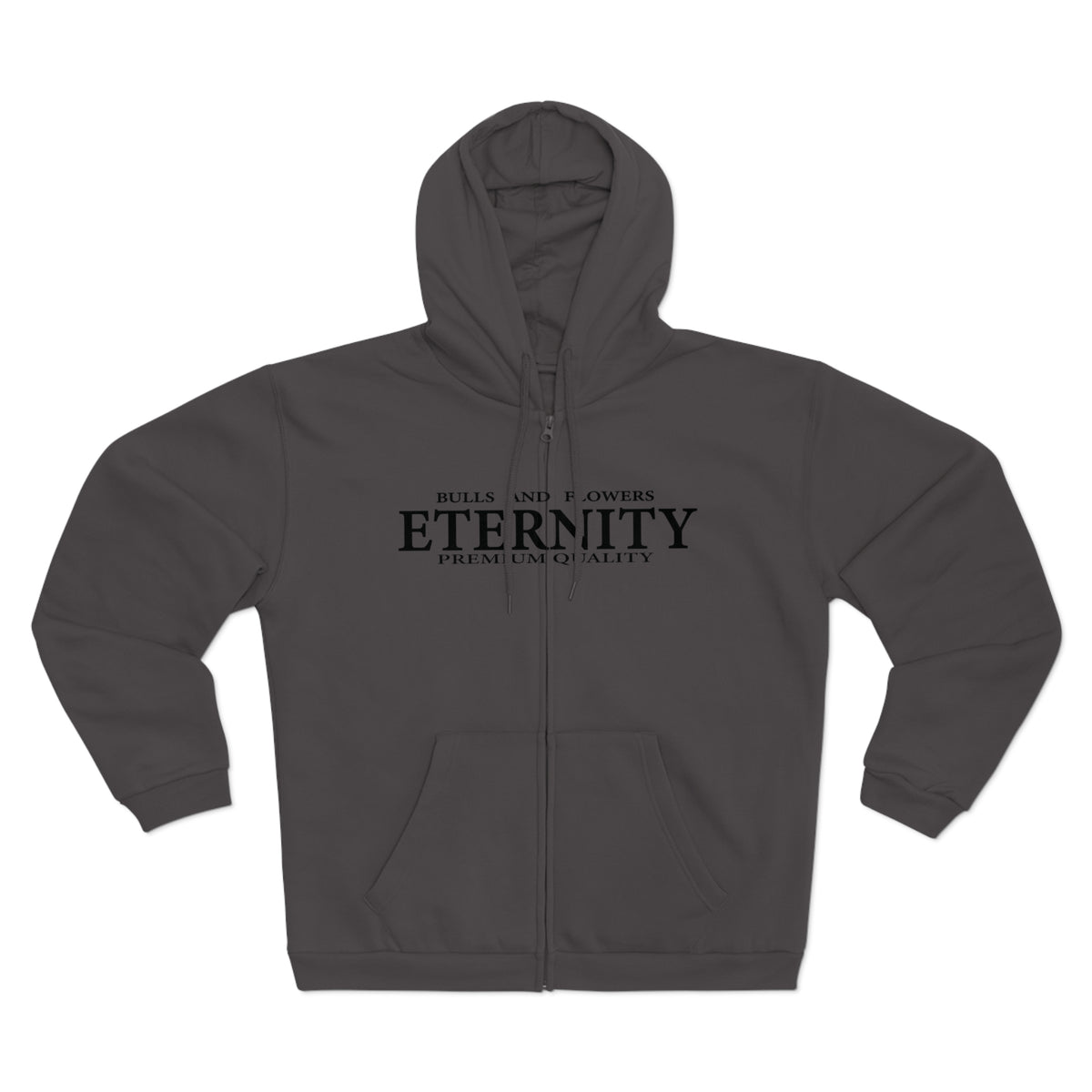 Bulls and Flowers - Eternity Discipline Never Dies Logo Zip Hoodie / Draft 2026