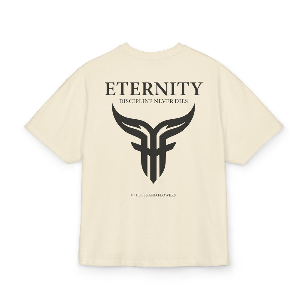Bulls and Flowers Premium Eternity Minimal Logo T-Shirt