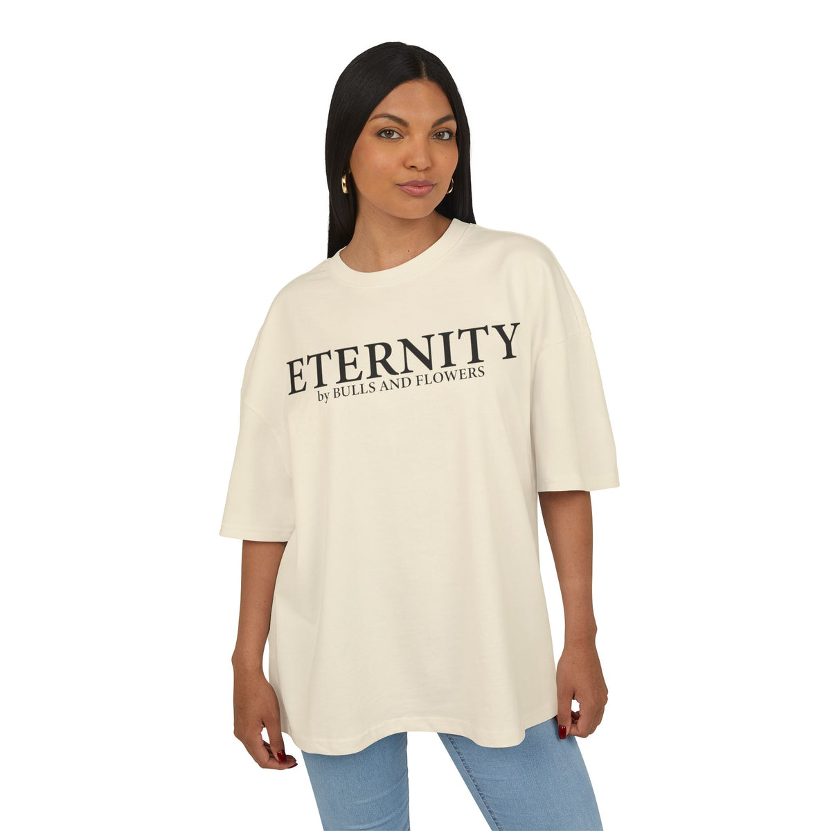 Bulls and Flowers Premium  Eternity Logo T-Shirt