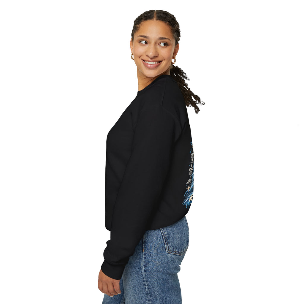 Crazybird Ride the Chaos – Unisex Streetwear Sweatshirt | Bulls and Flowers