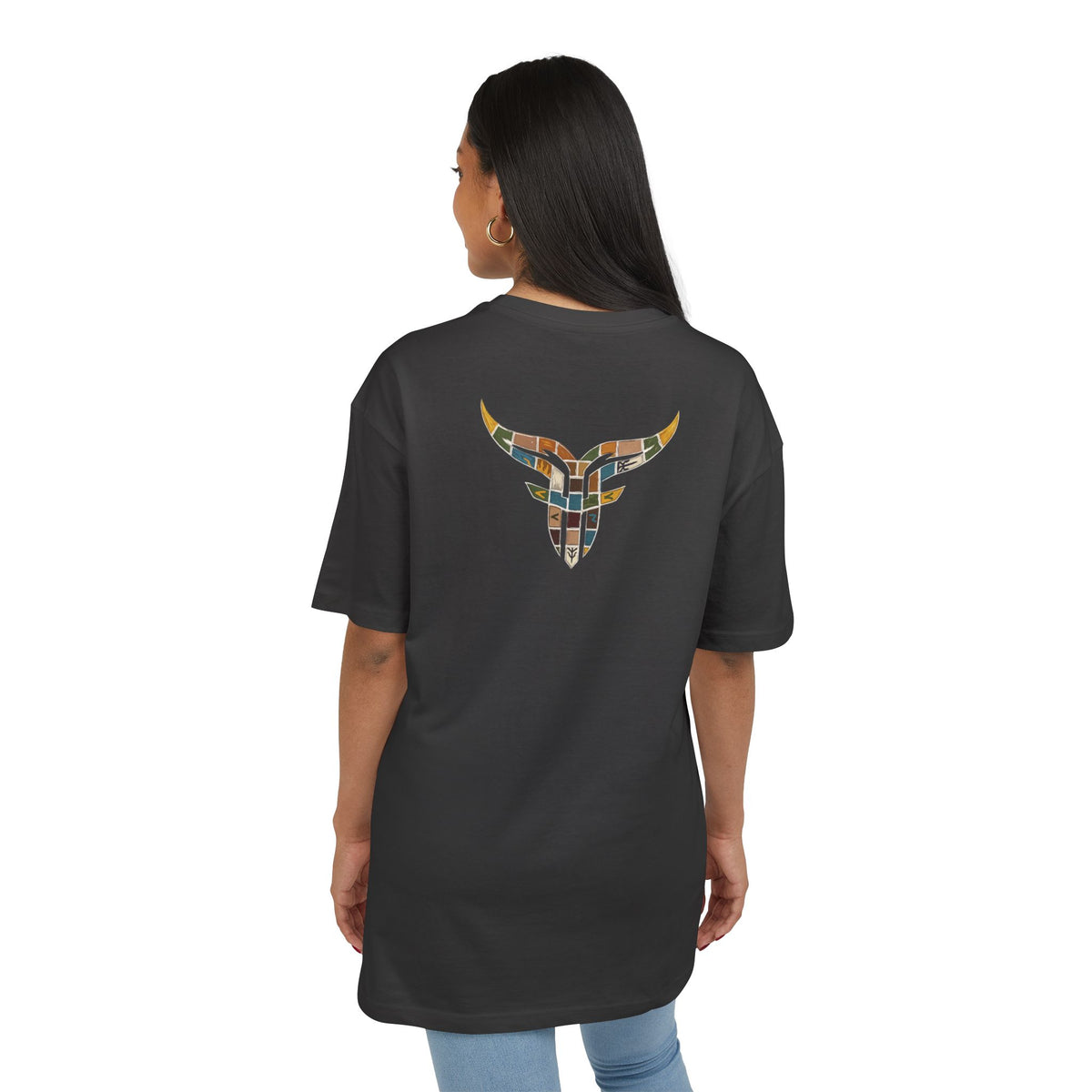Bulls and Flowers  Vintage Mosaic / Draft 2019
