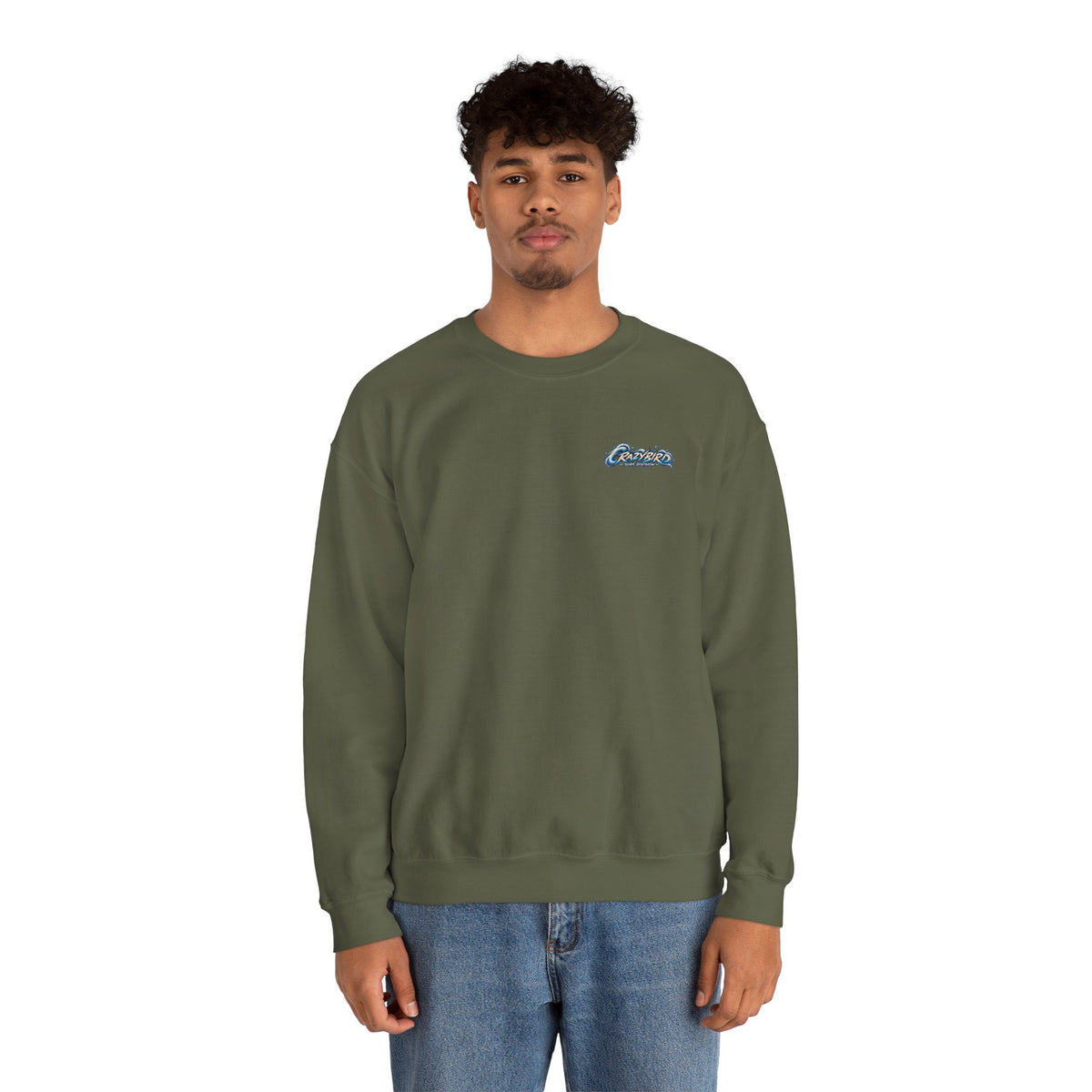 Crazybird Ride the Chaos – Unisex Streetwear Sweatshirt | Bulls and Flowers