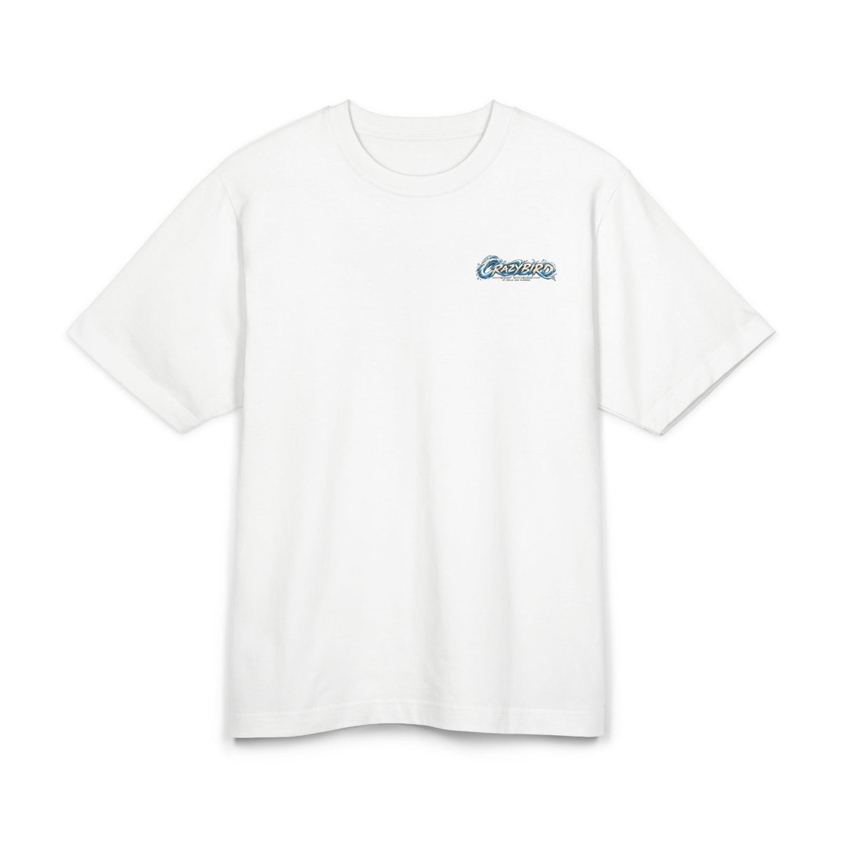 Crazybird Surf Edition – Unisex Streetwear T-Shirt | Bulls and Flowers