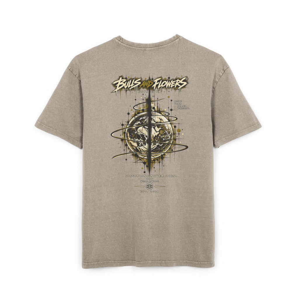 BaF Acid Wash Oversize Graphic Tee