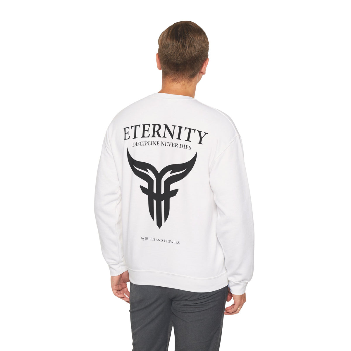 Bulls and Flowers Eternity Unisex Sweatshirt