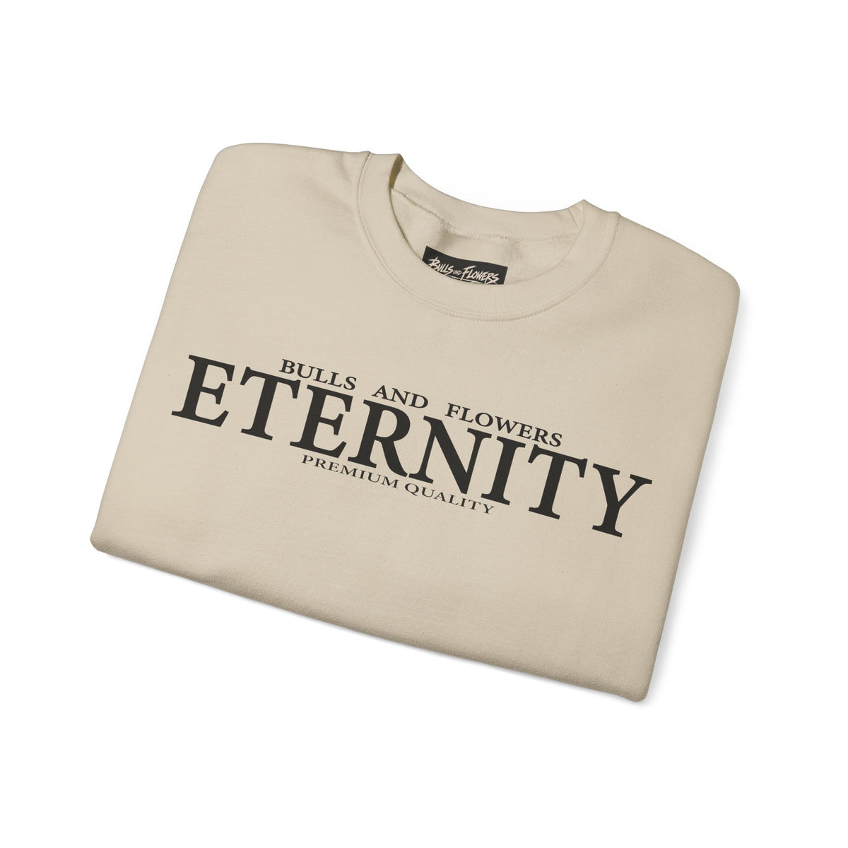 Bulls and Flowers Eternity Unisex Sweatshirt