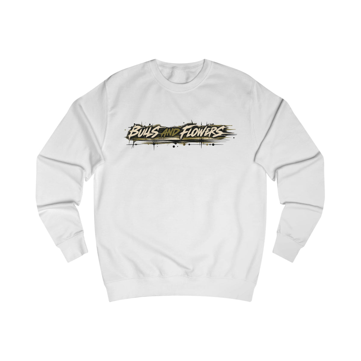 Bulls and Flowers  Abstract Compass  Sweatshirt | Geometric Nautical Graphic