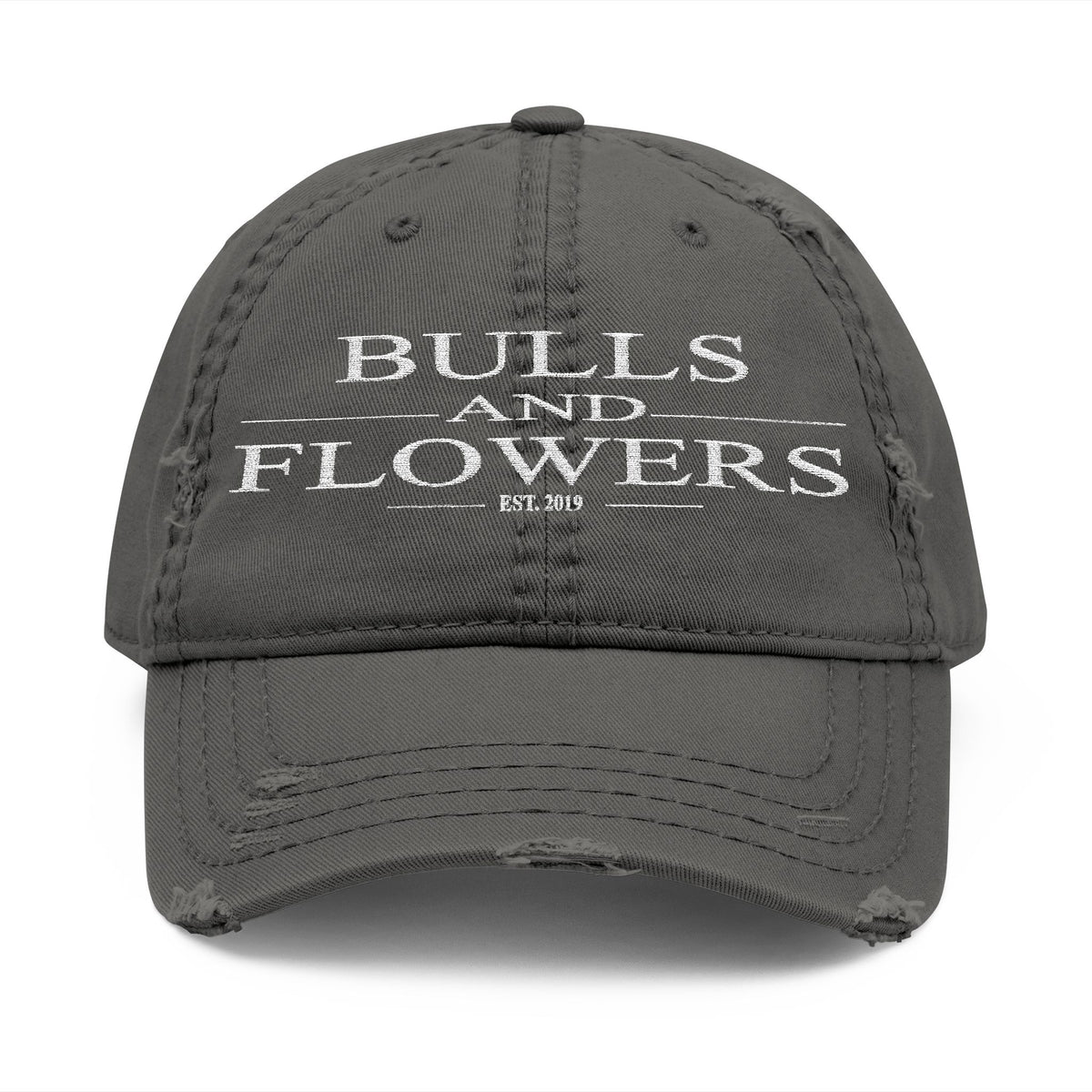Bulls and Flowers Dad Hat / Draft 2026