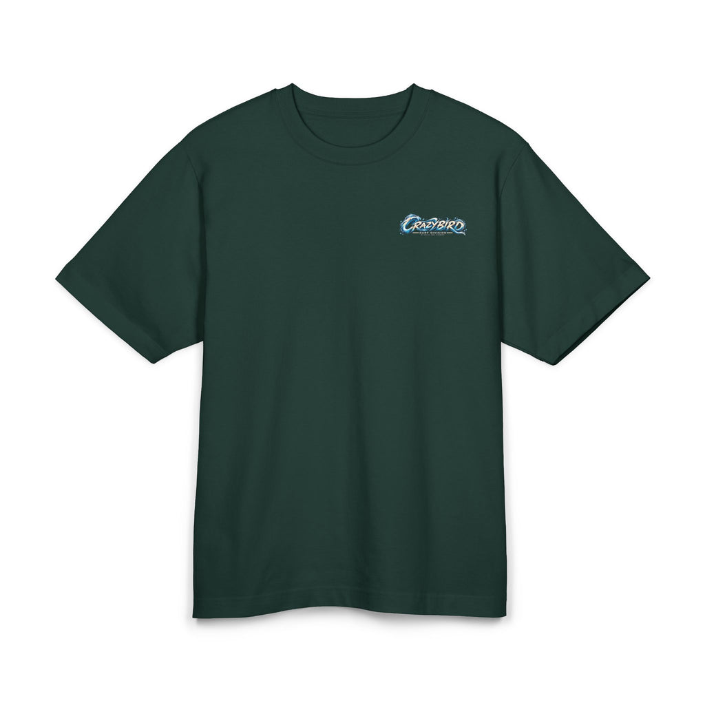 Crazybird Surf Edition – Unisex Streetwear T-Shirt | Bulls and Flowers