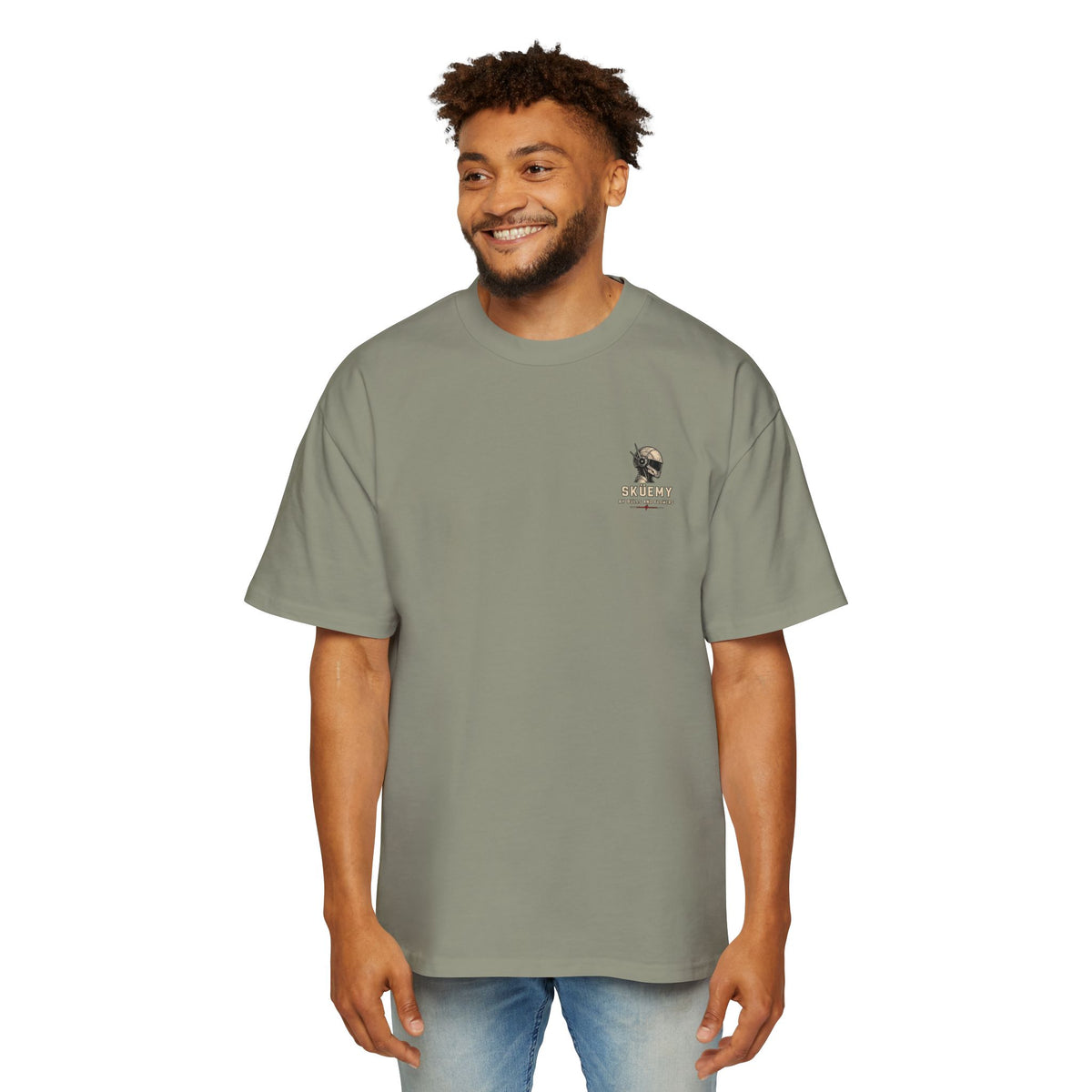 Bulls and Flowers - Sküemy - Unit 06 Skateboard Illustration T-Shirt / Draft 2021