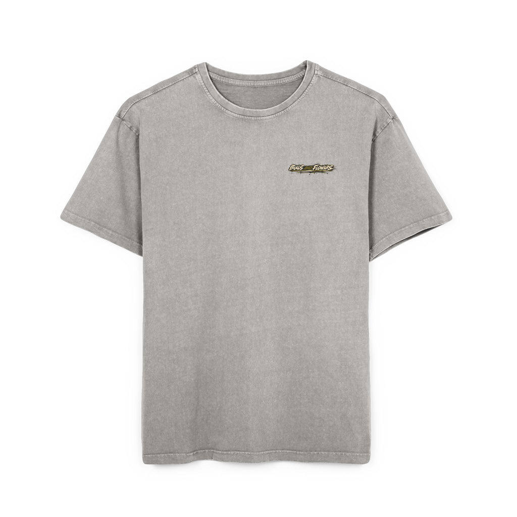 BaF Acid Wash Oversize Graphic Tee