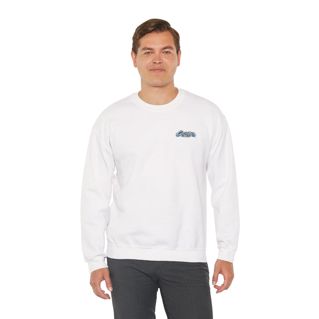 Crazybird Ride the Chaos – Unisex Streetwear Sweatshirt | Bulls and Flowers